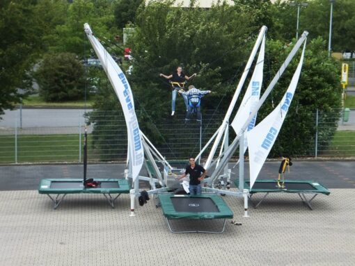 4er Bungee Trampolin