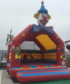 Hüpfburg Clown