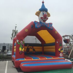 Hüpfburg Clown