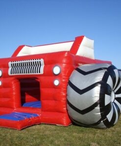 Hüpfburg Monstertruck