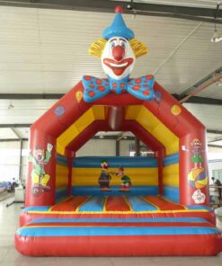 Hüpfburg Clown
