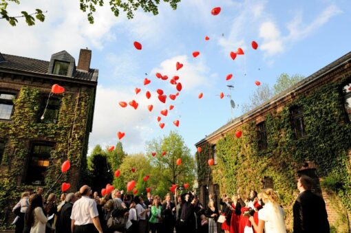 Herz Luftballon Aktion