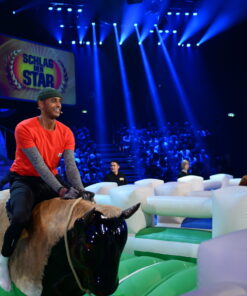 Synchron Bullriding mieten Schlag den Star