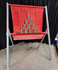 Dosen werfen mieten rot