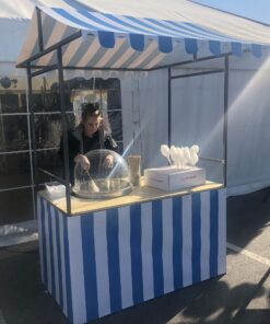 Zuckerwatte Im Stand