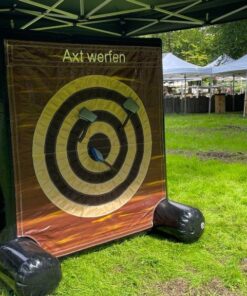 Axt Werfen mieten Event