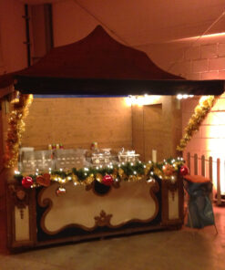 Markthaus Nostalgie Blau Event mieten