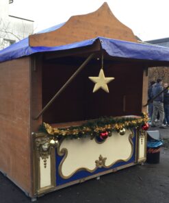 Markthaus Nostalgie Blau mieten