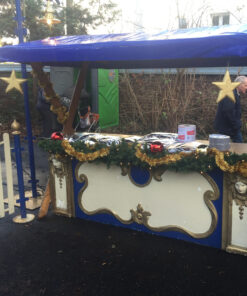 Marktstand Nostalgie Blue mieten